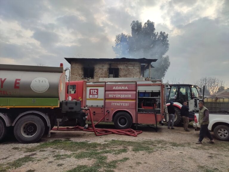 Adana’da Mesken Yangınında Anne ve 2 Çocuk Hayatını Kaybetti