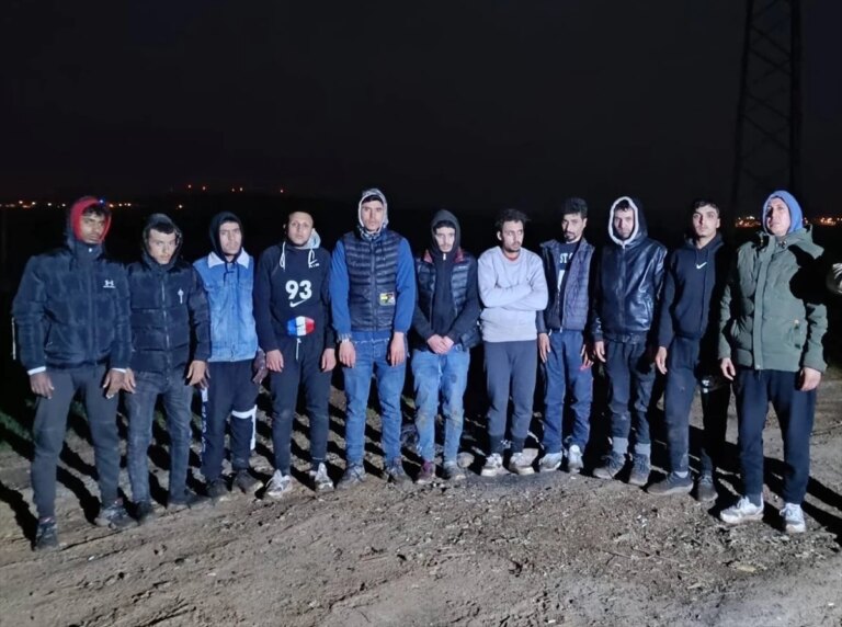 Edirne’de 288 sistemsiz göçmen yakalandı