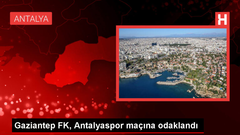Gaziantep FK Lideri Memik Yılmaz: Antalyaspor maçına odaklandık