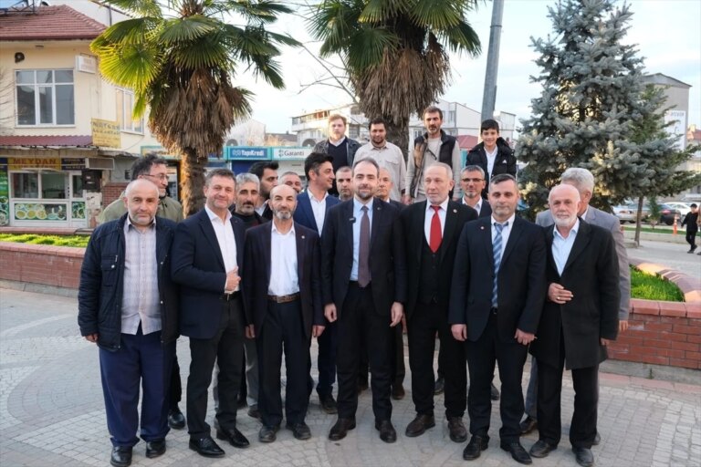 Saadet Partisi Sakarya Büyükşehir Belediye Lider Adayı Ömer Abdullah Ayhan Ziyaretlerine Devam Ediyor