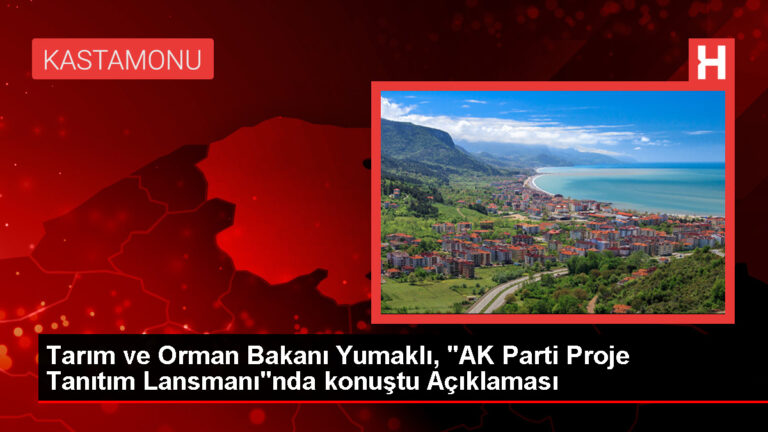 Tarım ve Orman Bakanı Yumaklı: ’31 Mart’ta Türkiye’deki belediyeler AK Parti’nin gerçek belediyecilik kavramıyla tanışacak’